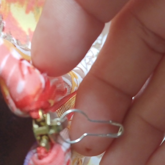 Danny & Nicole Floral A-Line Dress.  SZ 16, NWT, 22" PTP, 39" Long - Picture 6 of 9